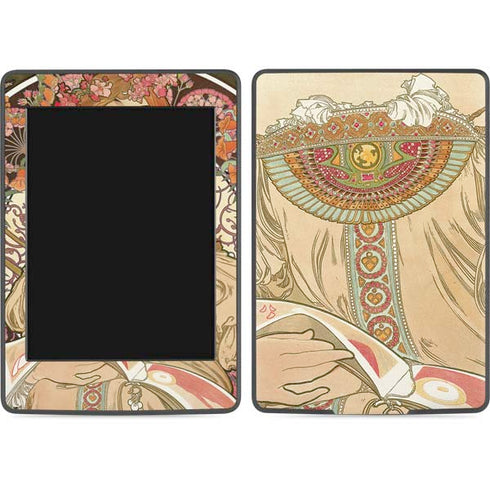 Alphonse Mucha Reverie 1897 Amazon Kindle Skin